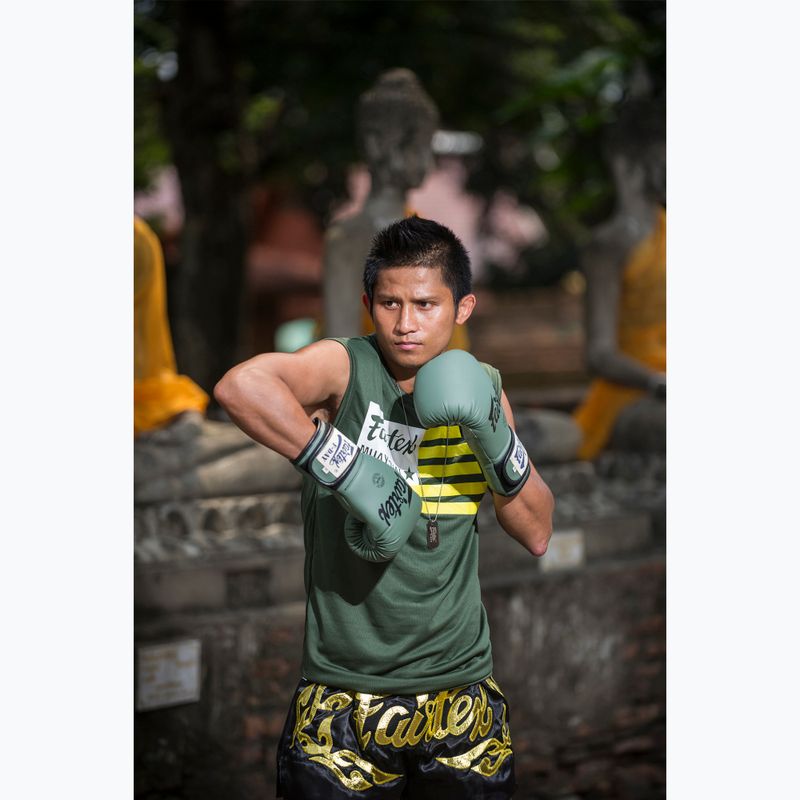 Rękawice bokserskie Fairtex F-DAY Limited Edition pickle 5