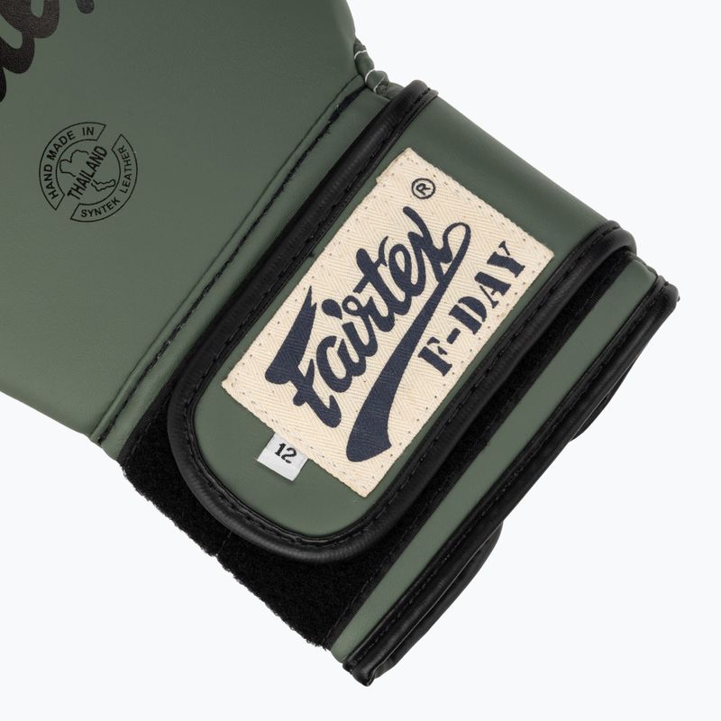 Rękawice bokserskie Fairtex F-DAY Limited Edition pickle 6