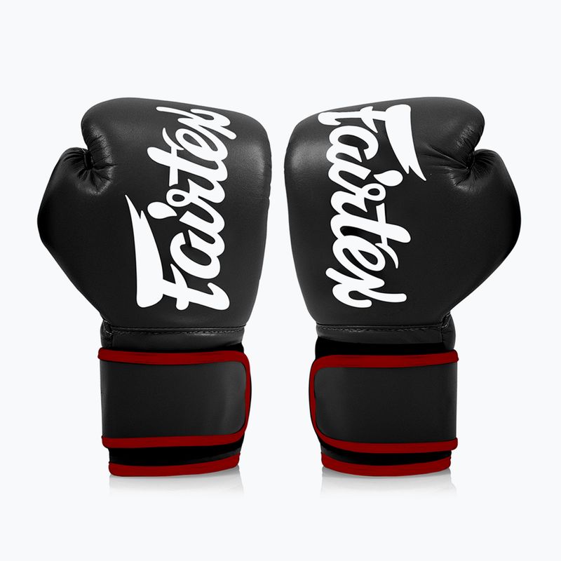 Rękawice boskerskie Fairtex Microfiber black
