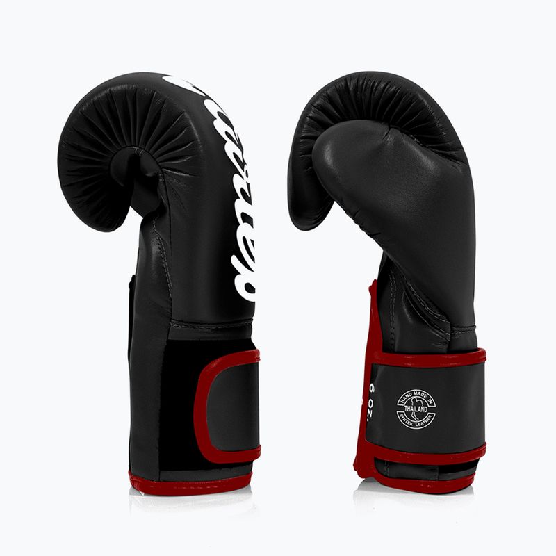 Rękawice boskerskie Fairtex Microfiber black 3