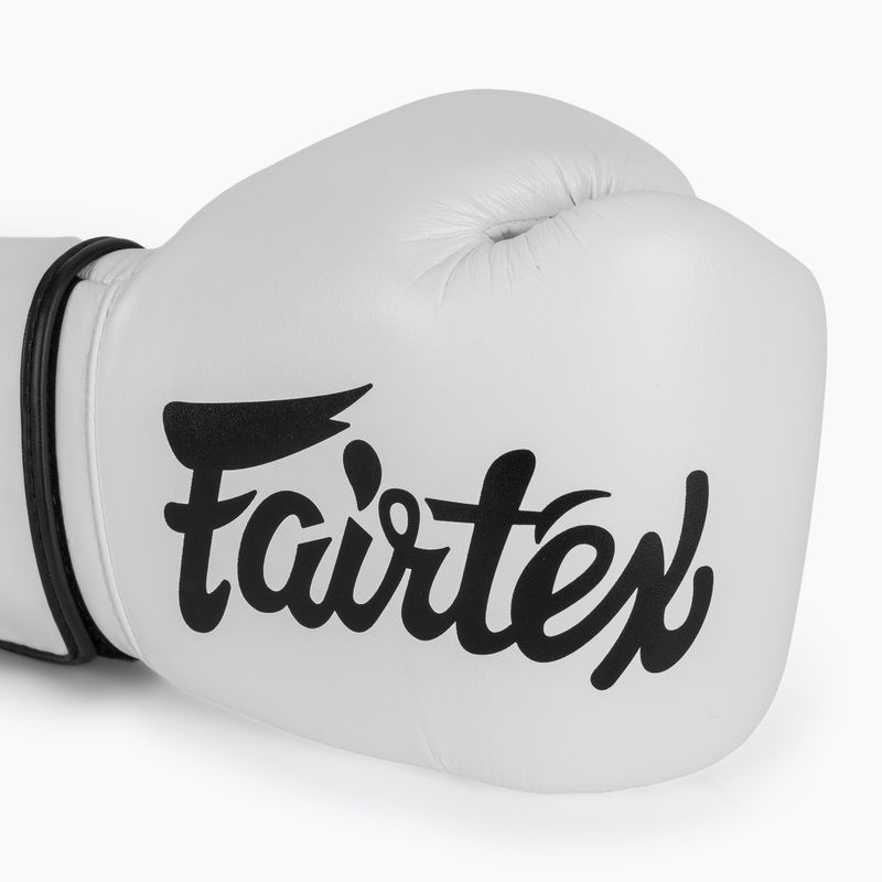 Rękawice boskerskie Fairtex Microfiber white 5