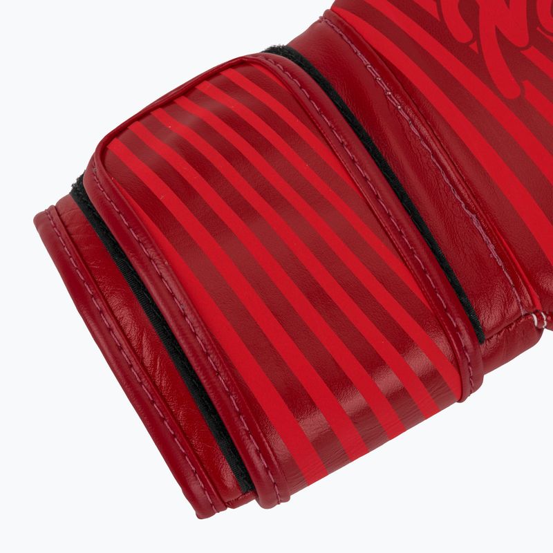 Rękawice boskerskie Fairtex Microfiber Art Collections Minimalism Art red 6