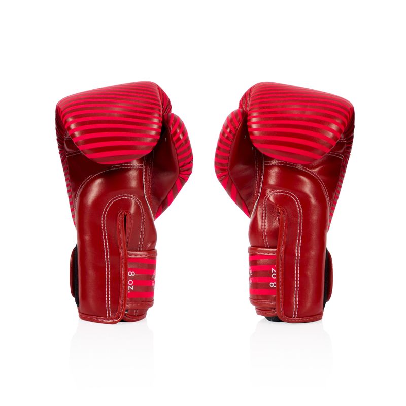 Rękawice boskerskie Fairtex Microfiber Art Collections Minimalism Art red 2