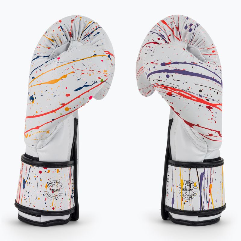 Rękawice boskerskie Fairtex Microfiber Art Collections Painter white 4