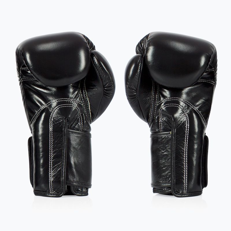 Rękawice bokserskie Fairtex Super Sparring - Locked Thumb black 2
