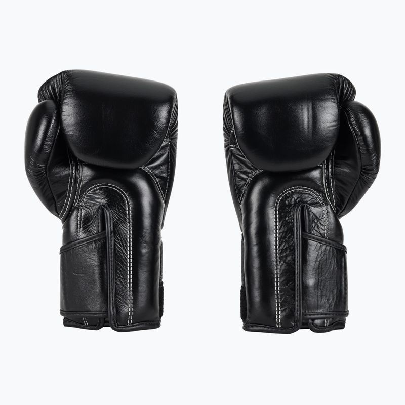Rękawice bokserskie Fairtex Stylish Angular Sparring - Locked Thumb black 3