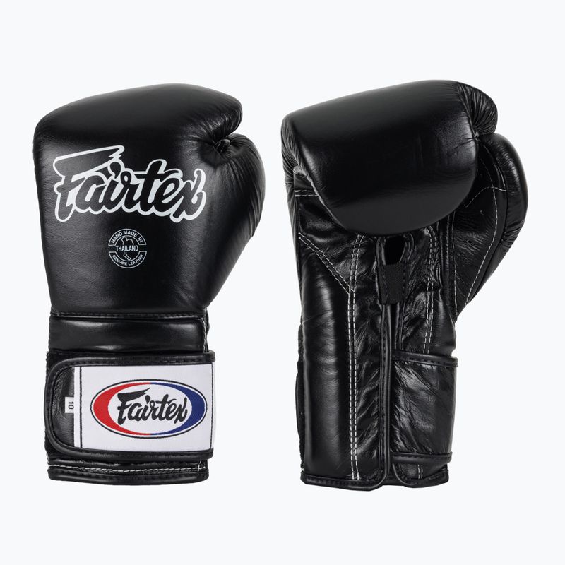 Rękawice bokserskie Fairtex Heavy Hitter's Mexican Style black