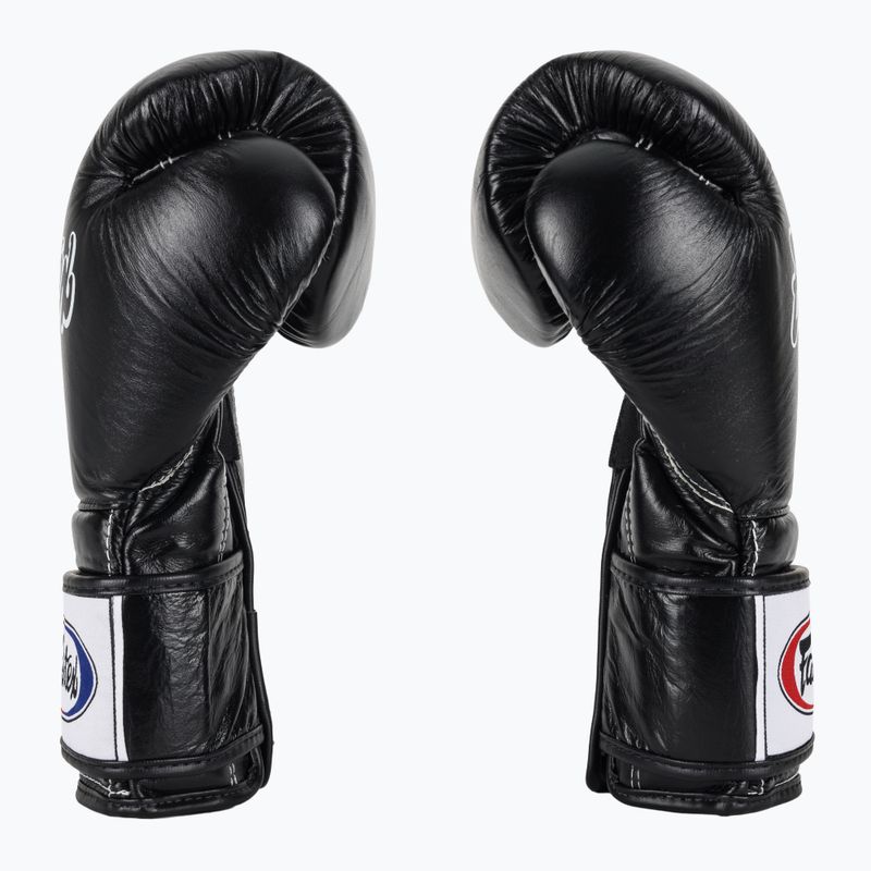 Rękawice bokserskie Fairtex Heavy Hitter's Mexican Style black 4