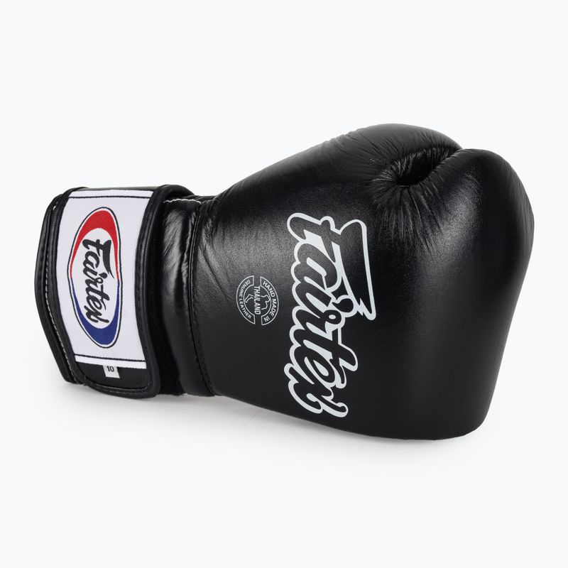 Rękawice bokserskie Fairtex Heavy Hitter's Mexican Style black 5