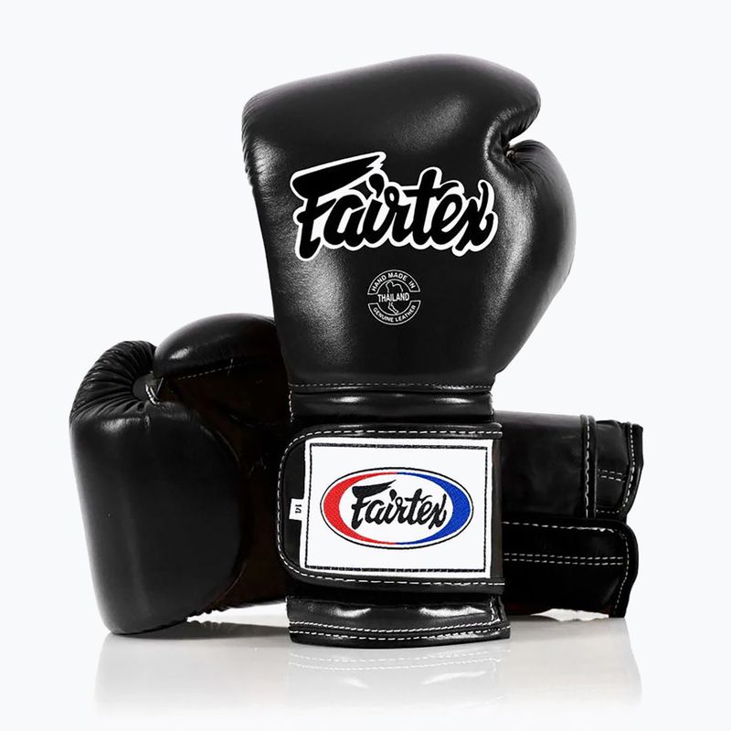 Rękawice bokserskie Fairtex Heavy Hitter's Mexican Style black 4