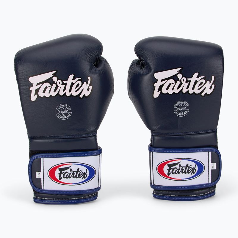 Rękawice bokserskie Fairtex Heavy Hitter's Mexican Style blue 2