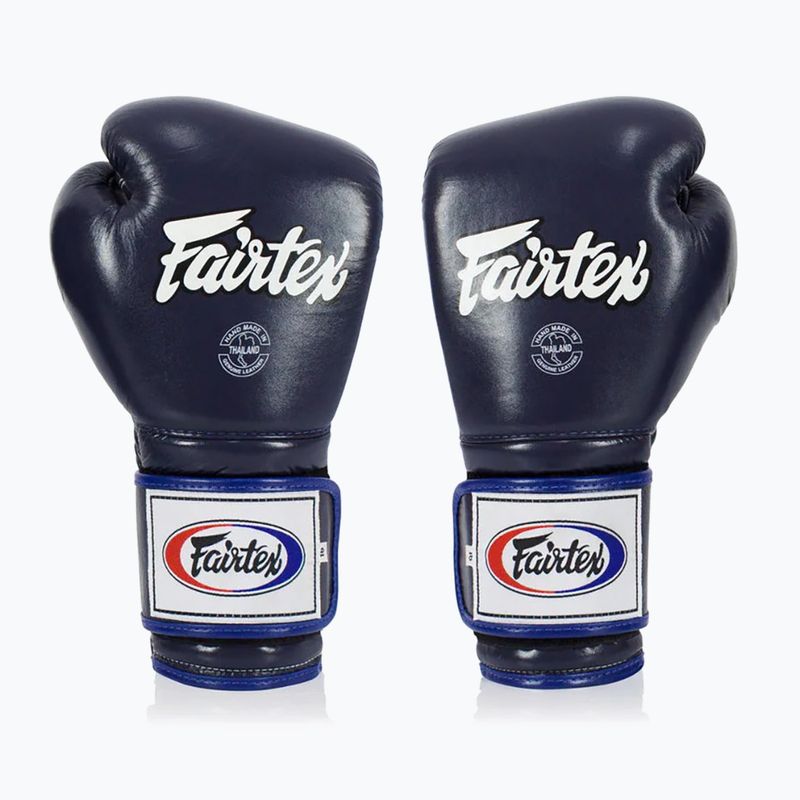 Rękawice bokserskie Fairtex Heavy Hitter's Mexican Style blue 7