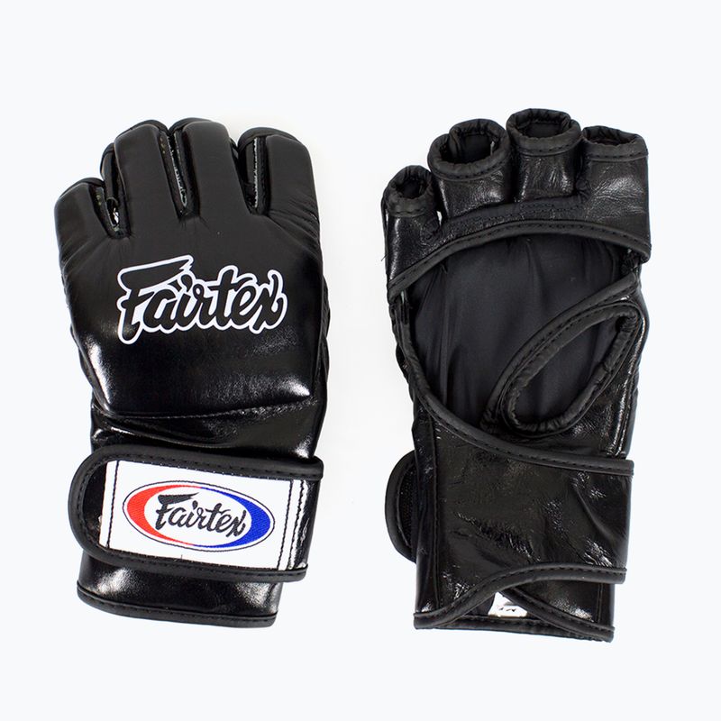 Rękawice MMA Fairtex "Open Thumb Loop" black