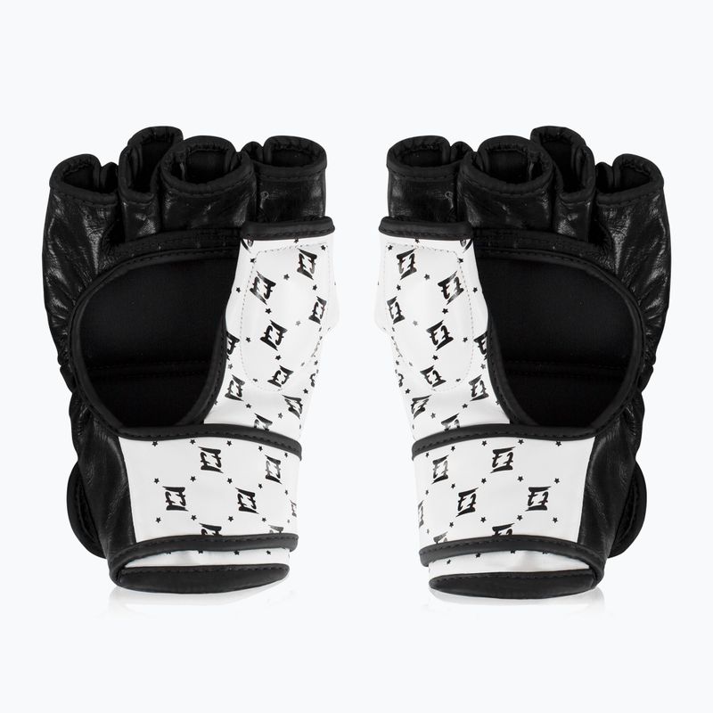 Rękawice grapplingowe Fairtex Super Sparring white/black 2