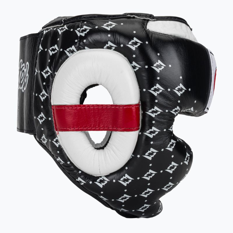 Kask bokserski Fairtex Super Sparring black/white 2