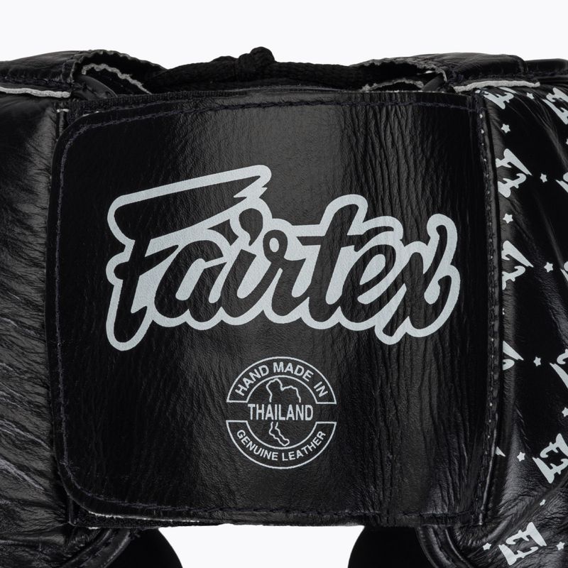 Kask bokserski Fairtex Super Sparring black/white 5