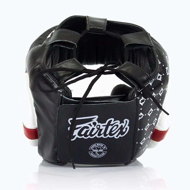 Kask bokserski Fairtex Super Sparring black/white 2