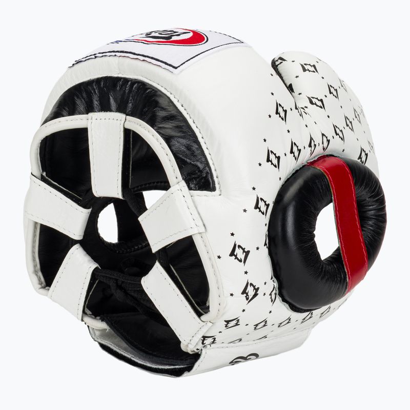 Kask bokserski Fairtex Super Sparring white/black 6