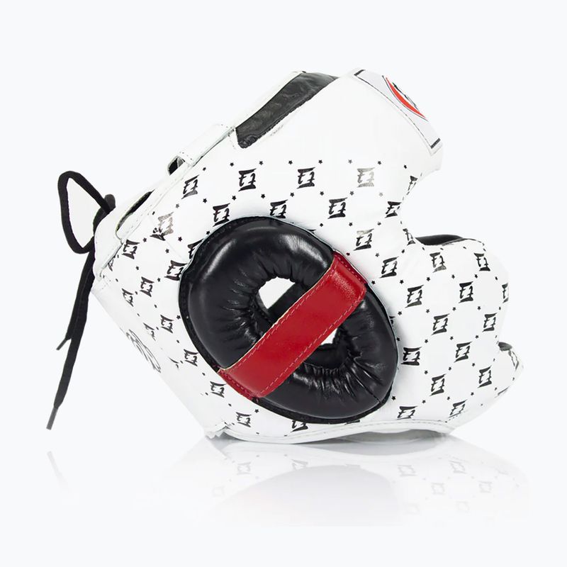 Kask bokserski Fairtex Super Sparring white/black 3