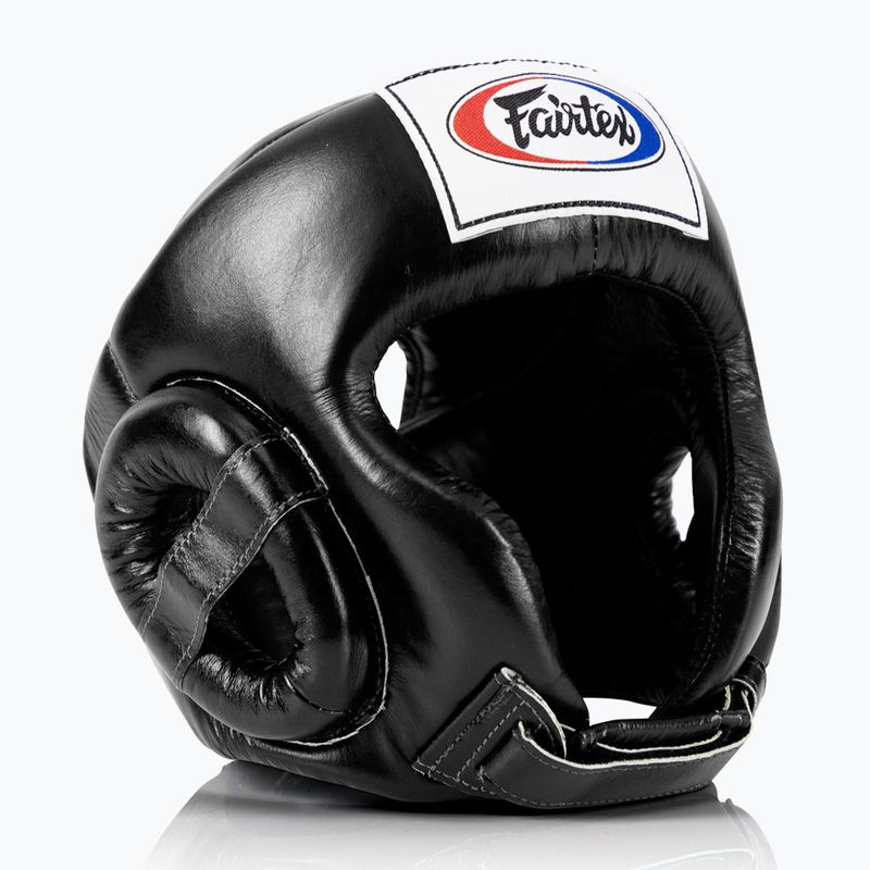 Kask bokserski Fairtex Muay Thai Competition black 2