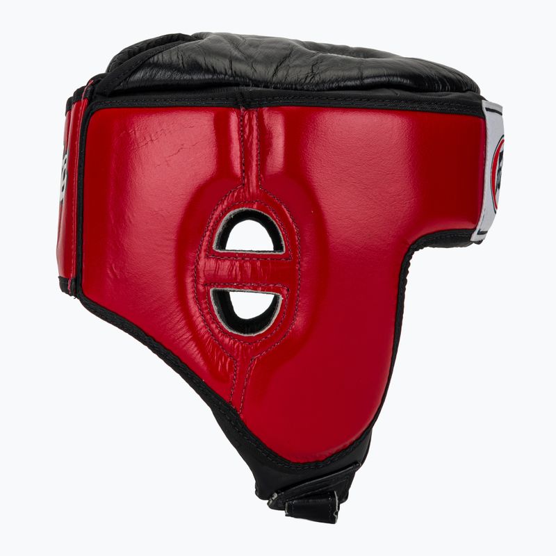 Kask ochronny Fairtex Muay Thai & Kickboxing Competition red 2