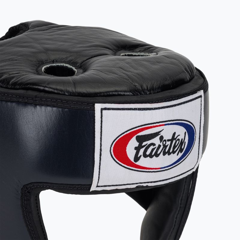 Kask ochronny Fairtex Muay Thai & Kickboxing Competition blue 4