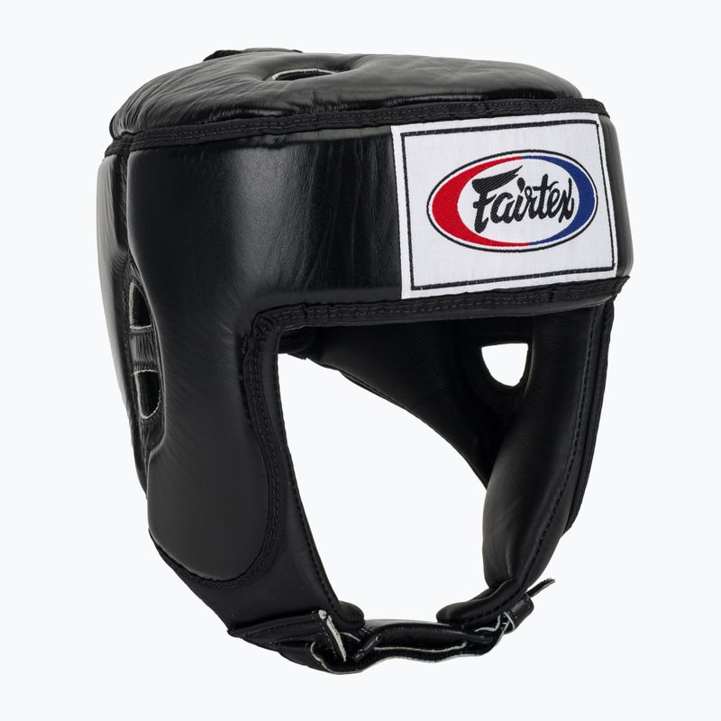 Kask ochronny Fairtex Muay Thai & Kickboxing Competition black
