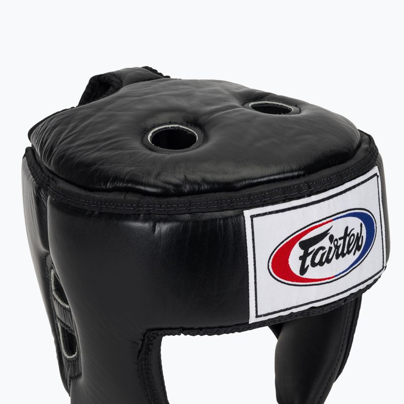 Kask ochronny Fairtex Muay Thai & Kickboxing Competition black 4
