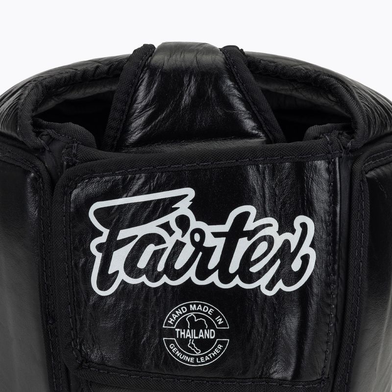 Kask ochronny Fairtex Muay Thai & Kickboxing Competition black 5