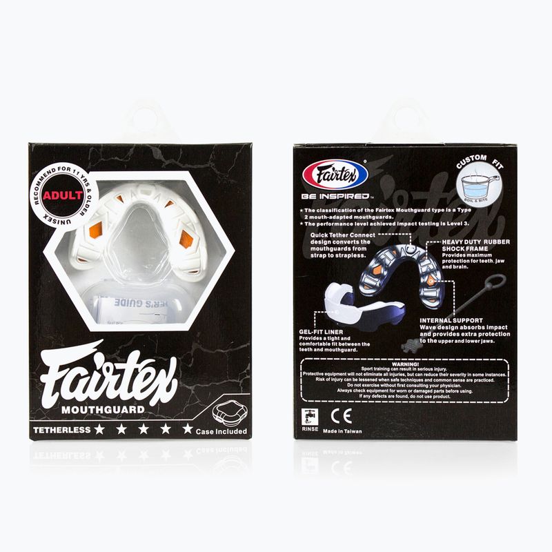 Ochraniacz szczęki Fairtex Gel Mouthguard white 4