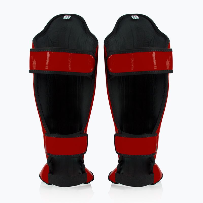 Ochraniacze piszczeli Fairtex Competition Shin Pads red 2