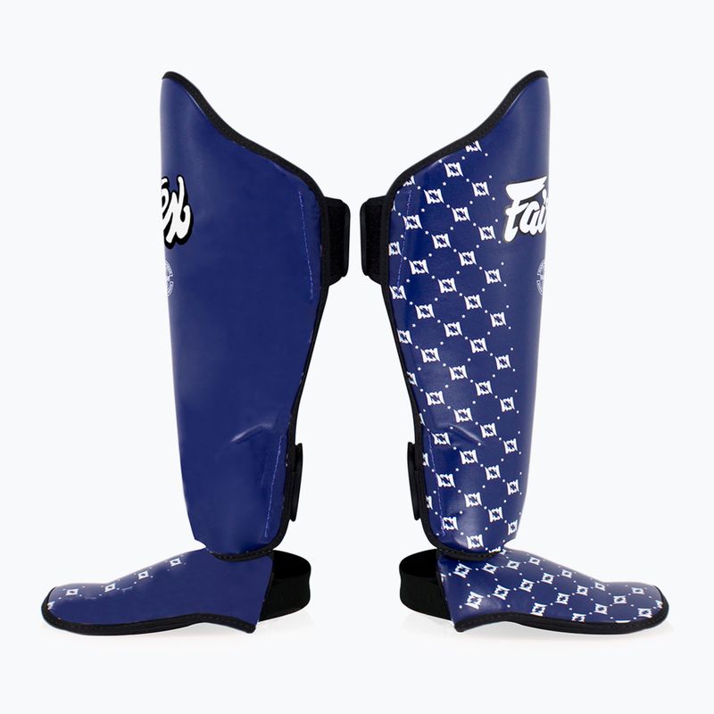 Ochraniacze piszczeli Fairtex Competition Shin Pads blue 3