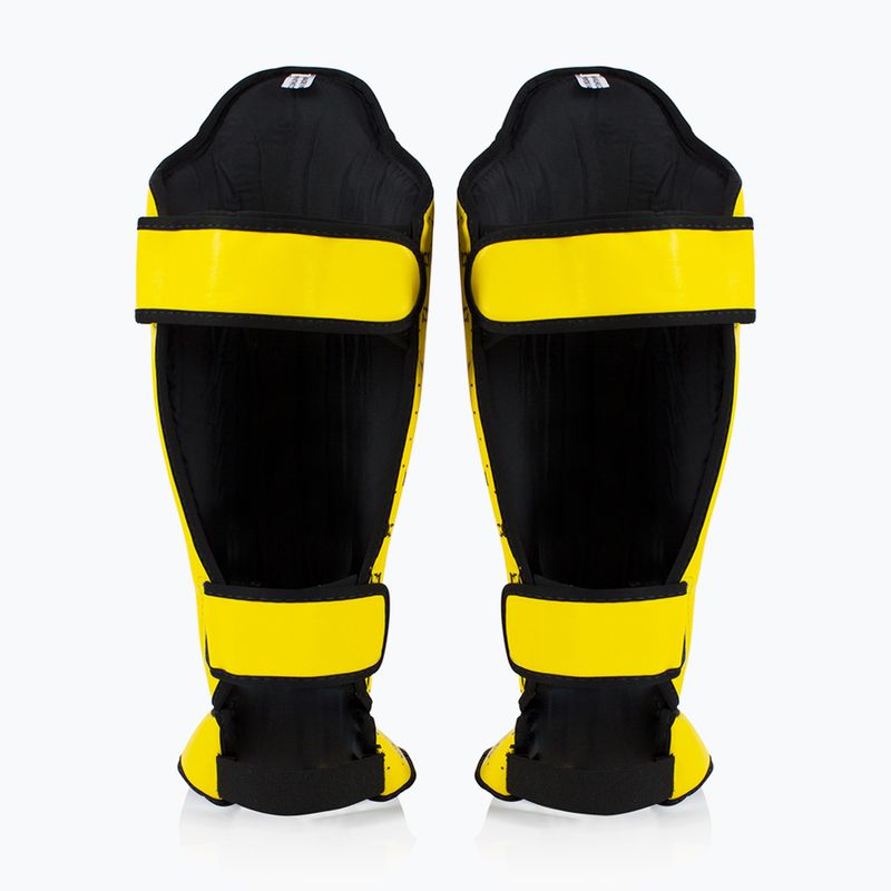 Ochraniacze piszczeli Fairtex Competition Shin Pads yellow 2