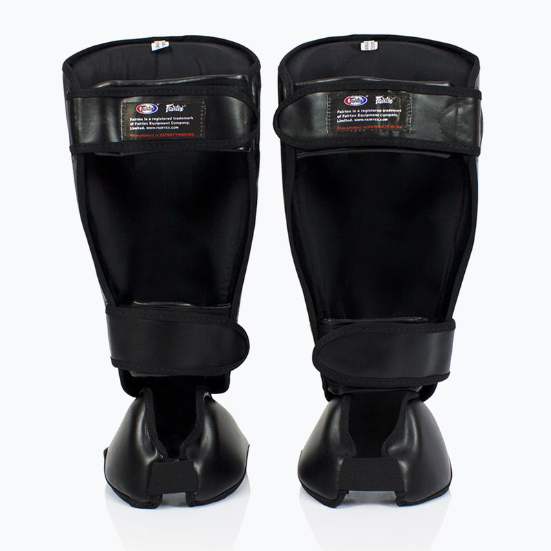 Ochraniacze piszczeli Fairtex Detachable In-Step Shin Pads A.K.A. "Twister" black 2