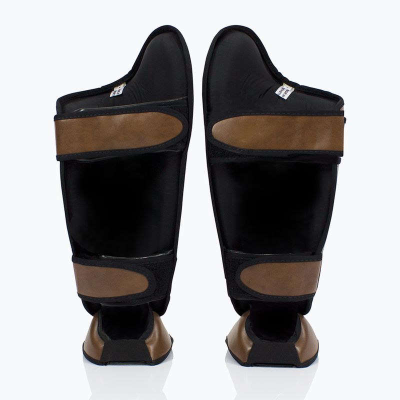 Ochraniacze piszczeli Fairtex Ultimate Shin Pads brown 2