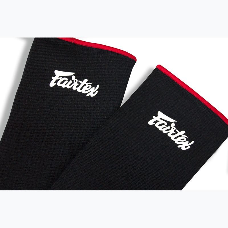 Ochraniacze kostek Fairtex Ankle Support black/red 2