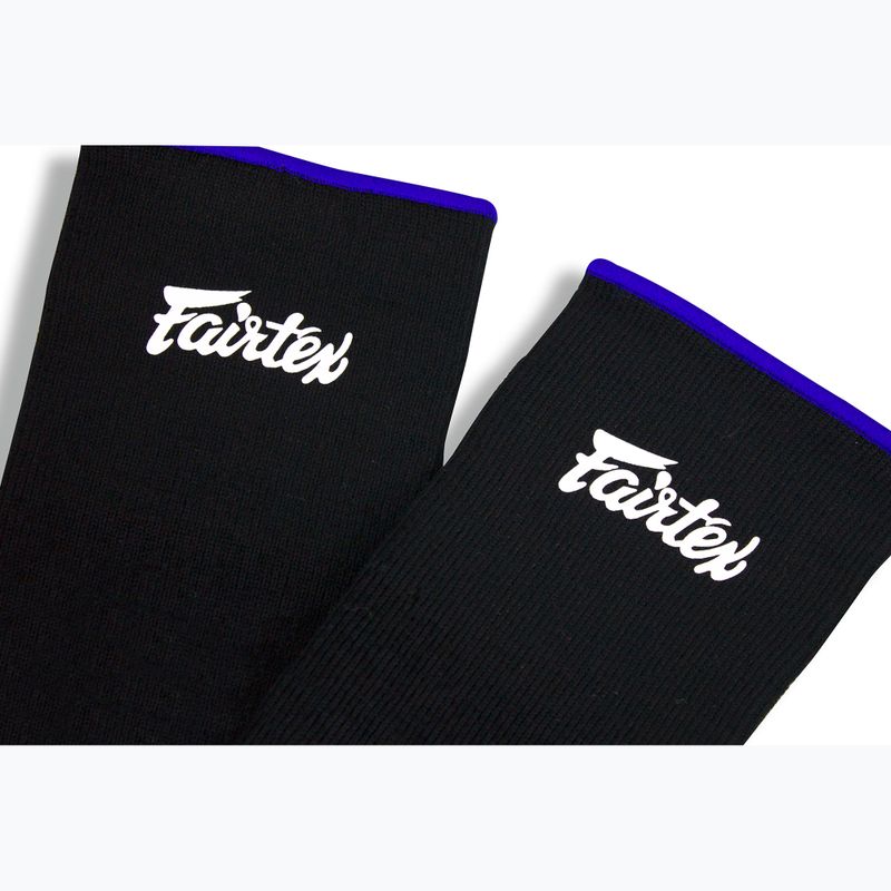 Ochraniacze kostek Fairtex Ankle Support black/blue 2