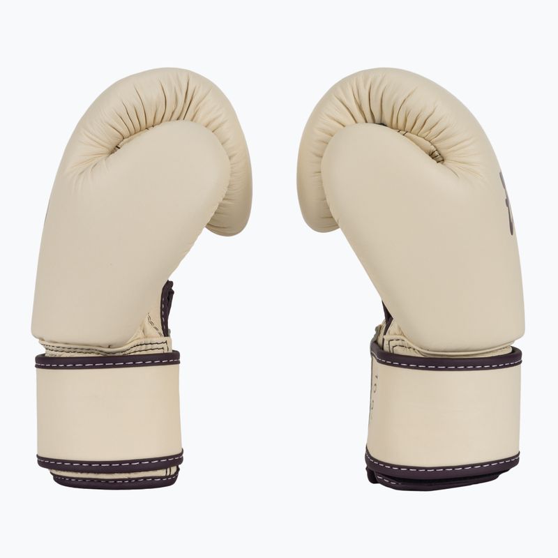 Rękawice bokserskie Fairtex Real Leather Boxing khaki 4