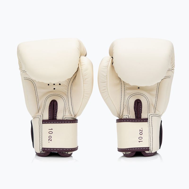 Rękawice bokserskie Fairtex Real Leather Boxing khaki 2