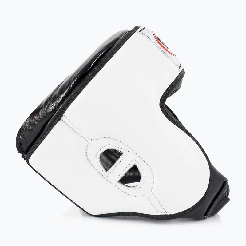 Kask bokserski Fairtex Muay Thai & Kickboxing Competition white 3