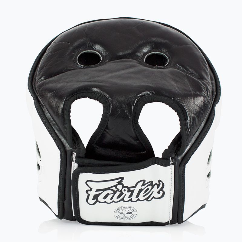 Kask bokserski Fairtex Muay Thai & Kickboxing Competition white 4