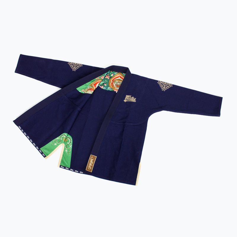 GI do brazylijskiego jiu-jitsu Fairtex "Matchanu" navy blue 5