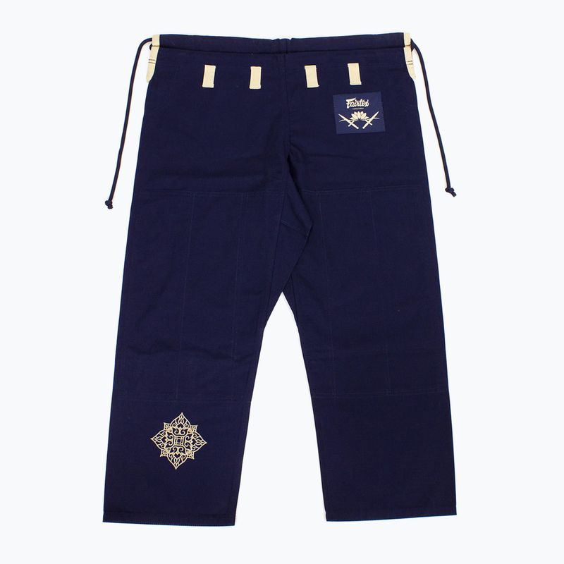 GI do brazylijskiego jiu-jitsu Fairtex "Matchanu" navy blue 7
