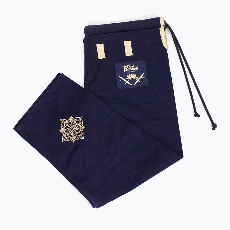 GI do brazylijskiego jiu-jitsu Fairtex "Matchanu" navy blue 8