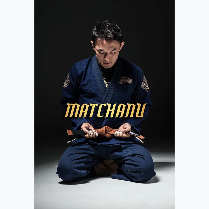 GI do brazylijskiego jiu-jitsu Fairtex "Matchanu" navy blue 12