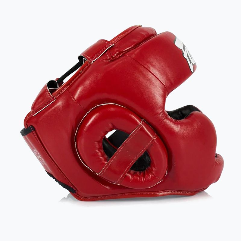 Kask bokserski dziecięcy Fairtex Headguard for Kids red 4