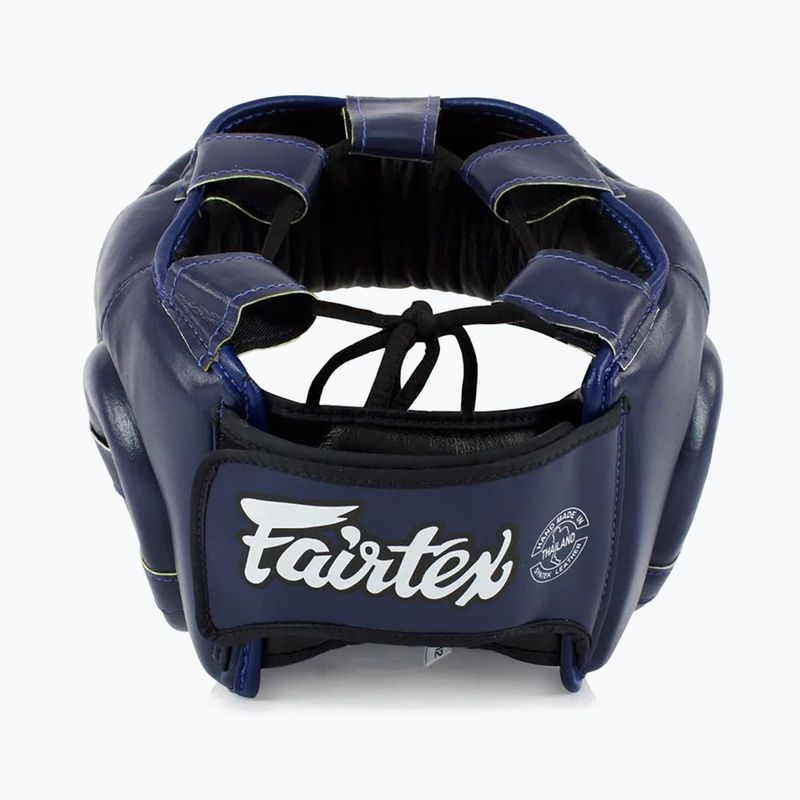 Kask bokserski dziecięcy Fairtex Headguard for Kids blue 3