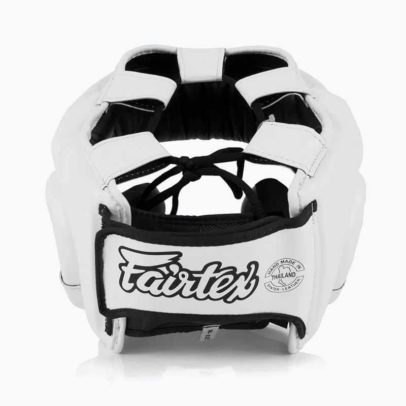 Kask bokserski dziecięcy Fairtex Headguard for Kids white 3