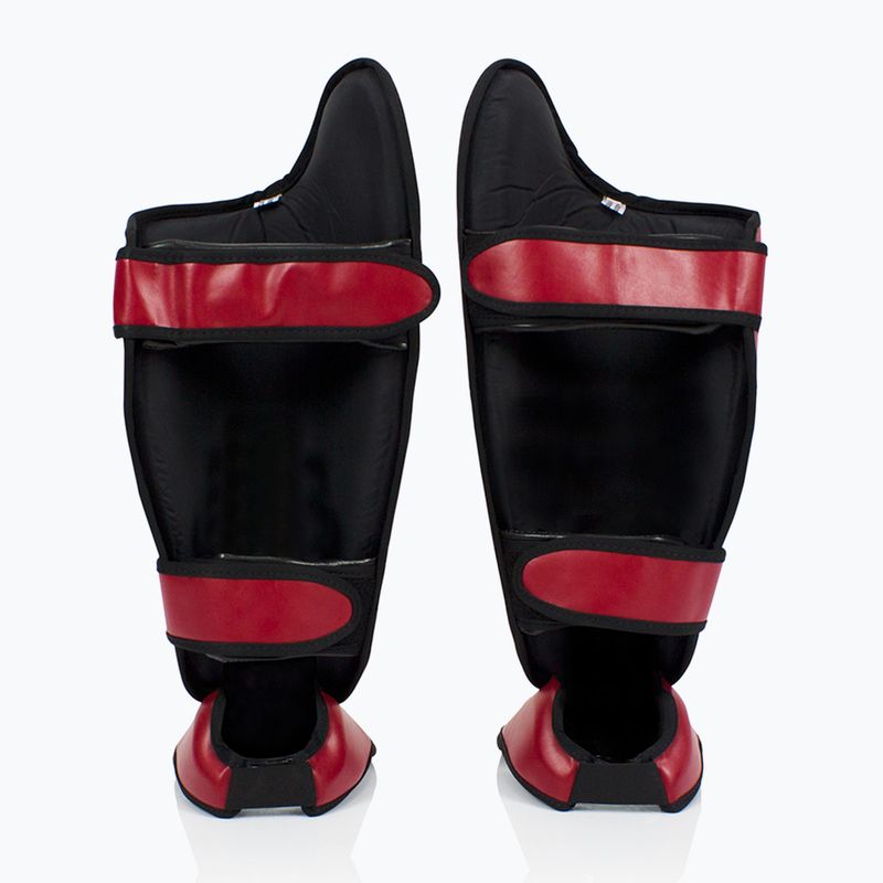 Ochraniacze piszczeli Fairtex Ultimate Shin Pads red 2