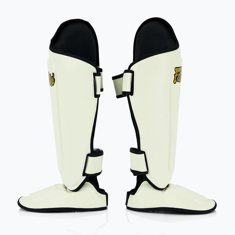 Ochraniacze piszczeli Fairtex Ultimate Shin Pads white 3